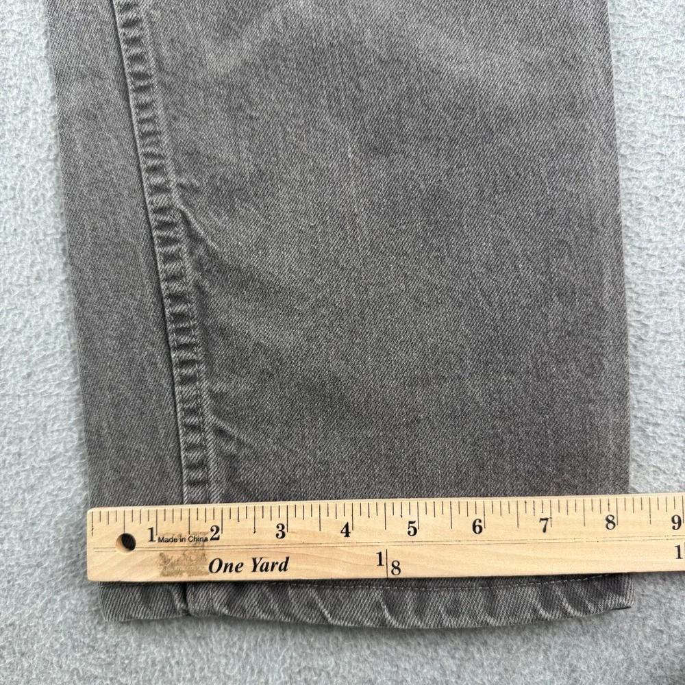 Lee Jeans Mens 36x32 Gray Regular Fit Straight Leg Denim Pants 2008979 Cotton